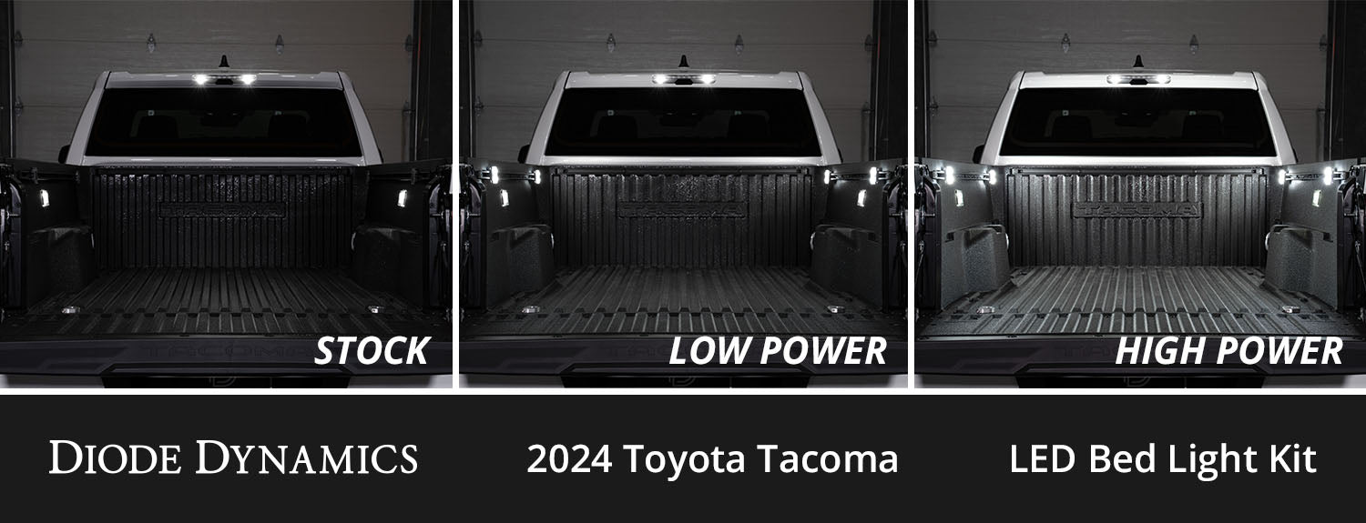 Diode Dynamics Stage Series LED Bed Light Kit for Toyota Tundra/Tacoma White Diffused