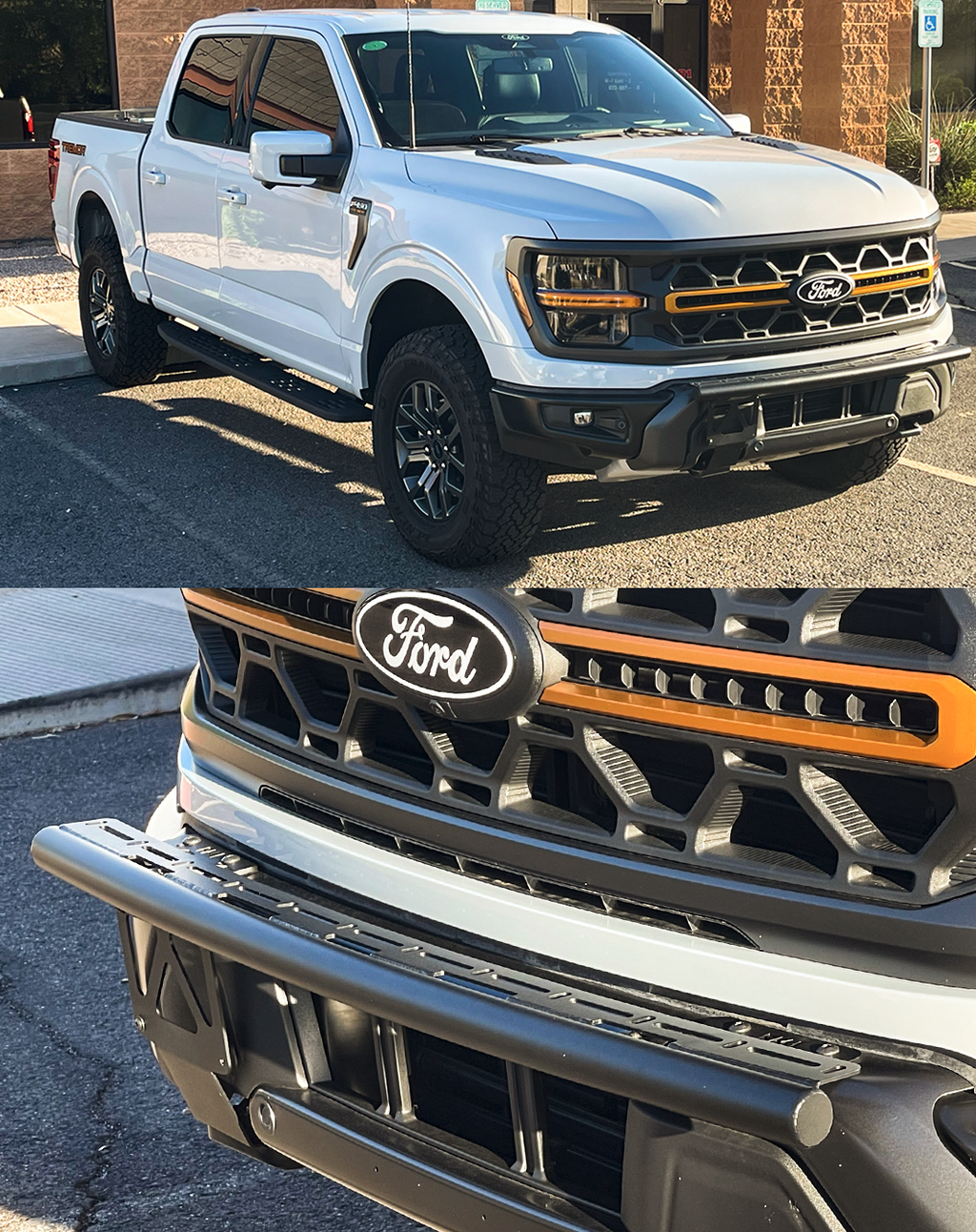Foutz Motorsports Front Light Mount (modular bumper) 2025 Ford F-150 Tremor
