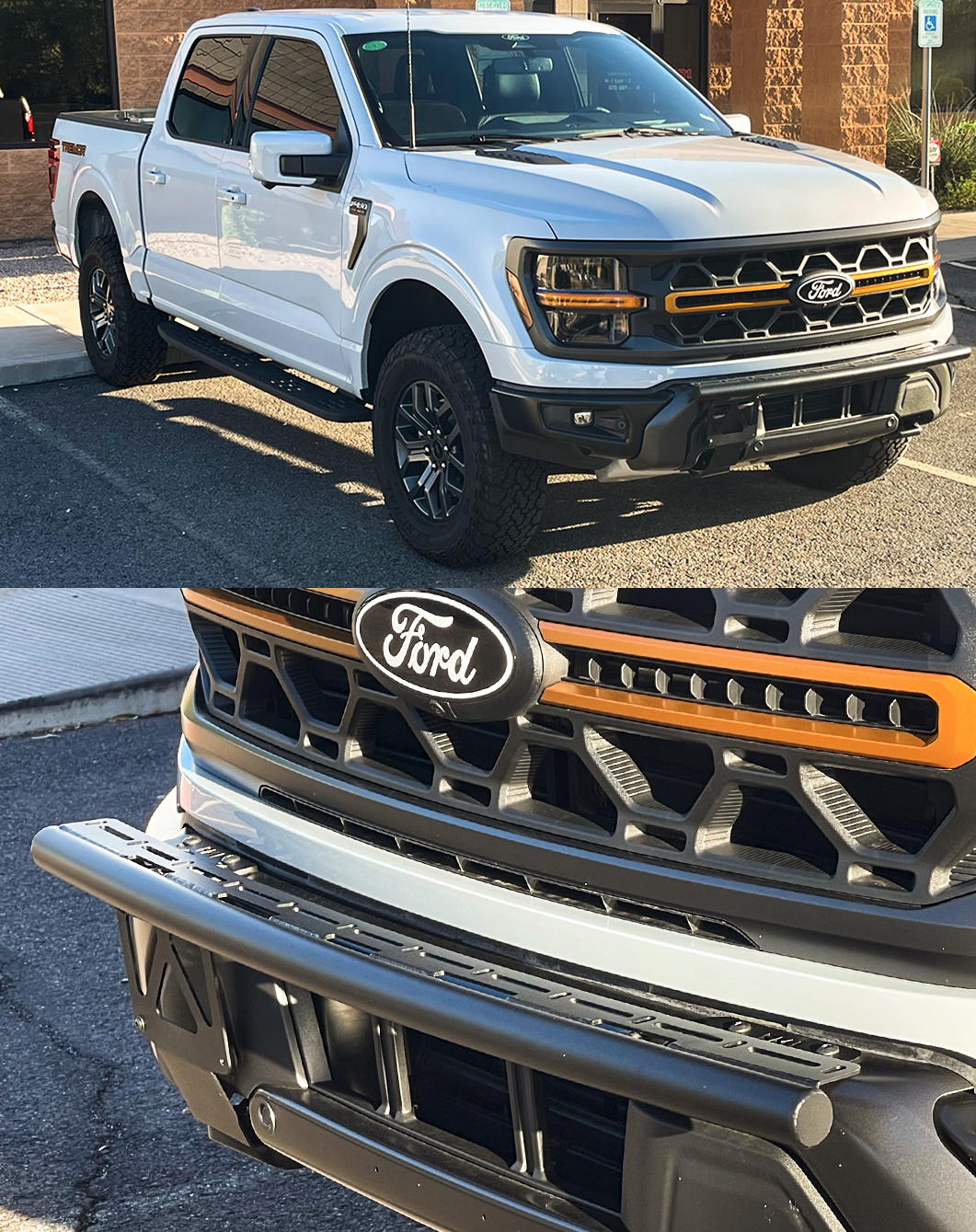Foutz Motorsports Front Light Mount (modular bumper) 2025 Ford F-150 Tremor