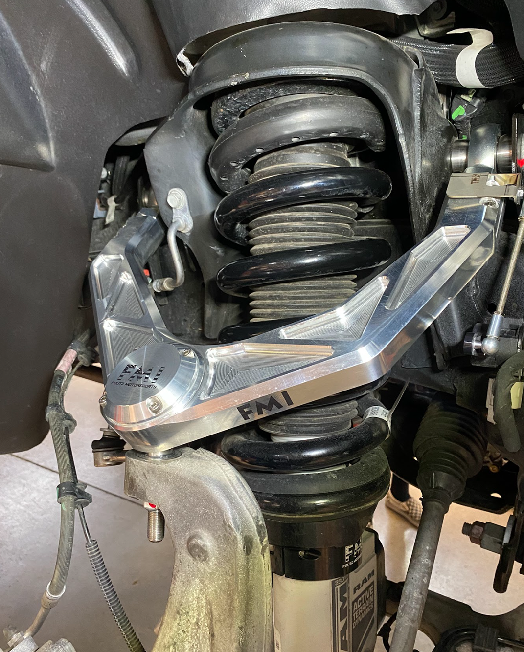 Foutz Motorsports Billet Upper Control Arm Kit - stock length 2025-2026 Ram 1500 RHO