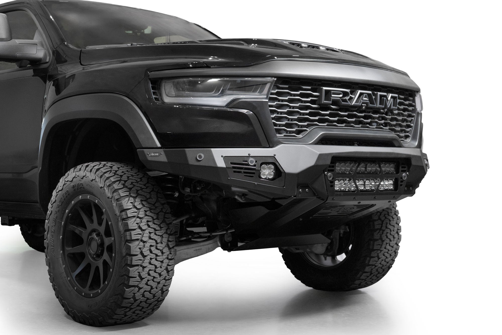 2025 Ram RHO Bomber Front Bumper (20 Inch Lights) - Apollo Off-Road