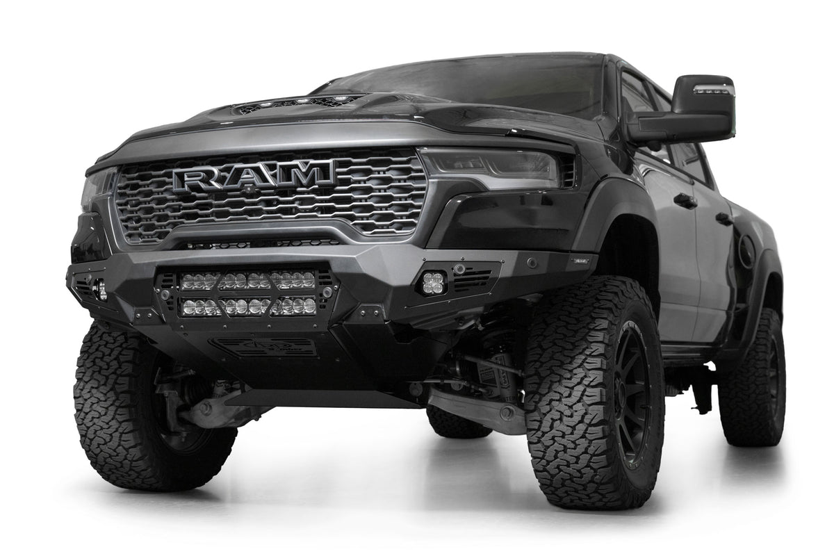 2025 Ram RHO Bomber Front Bumper (20 Inch Lights) - Apollo Off-Road