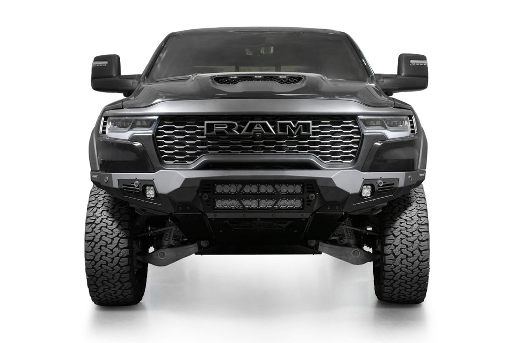 2025 Ram RHO Bomber Front Bumper (20 Inch Lights) - Apollo Off-Road