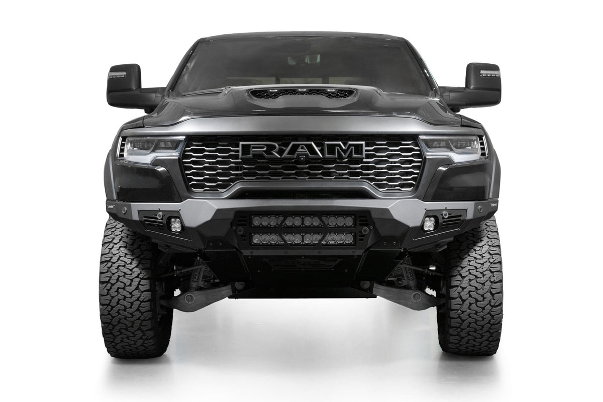 2025 Ram RHO Bomber Front Bumper (20 Inch Lights) - Apollo Off-Road