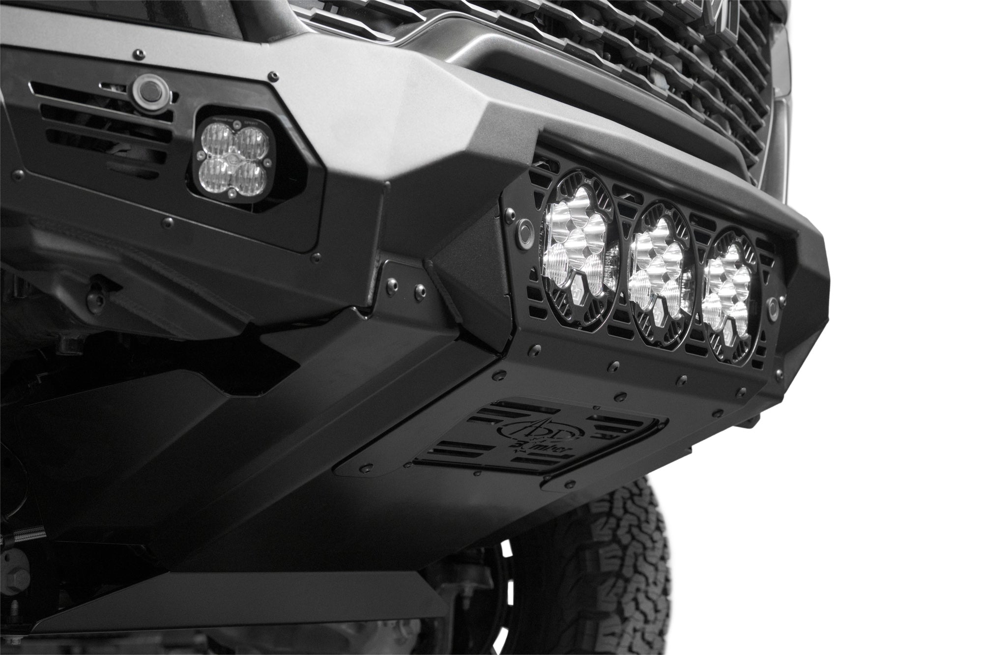 2025 Ram RHO Bomber Front Bumper (Baja) - Apollo Off-Road