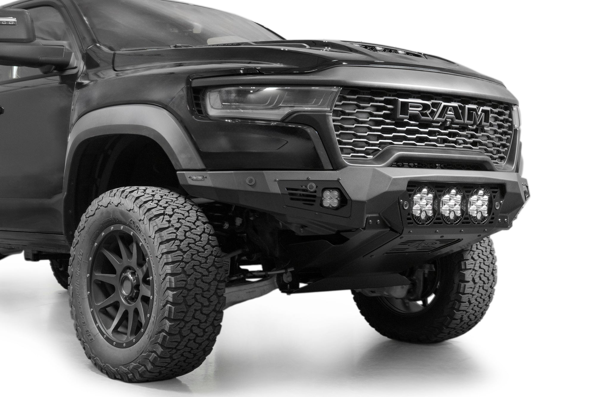 2025 Ram RHO Bomber Front Bumper (Baja) - Apollo Off-Road