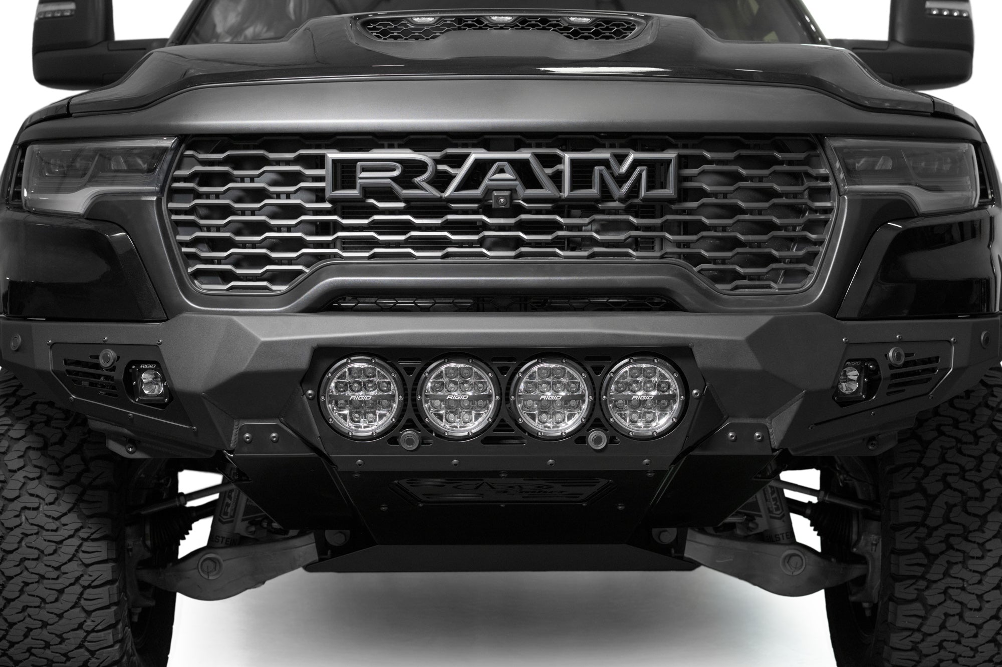 2025 Ram RHO Bomber Front Bumper (Rigid) - Apollo Off-Road