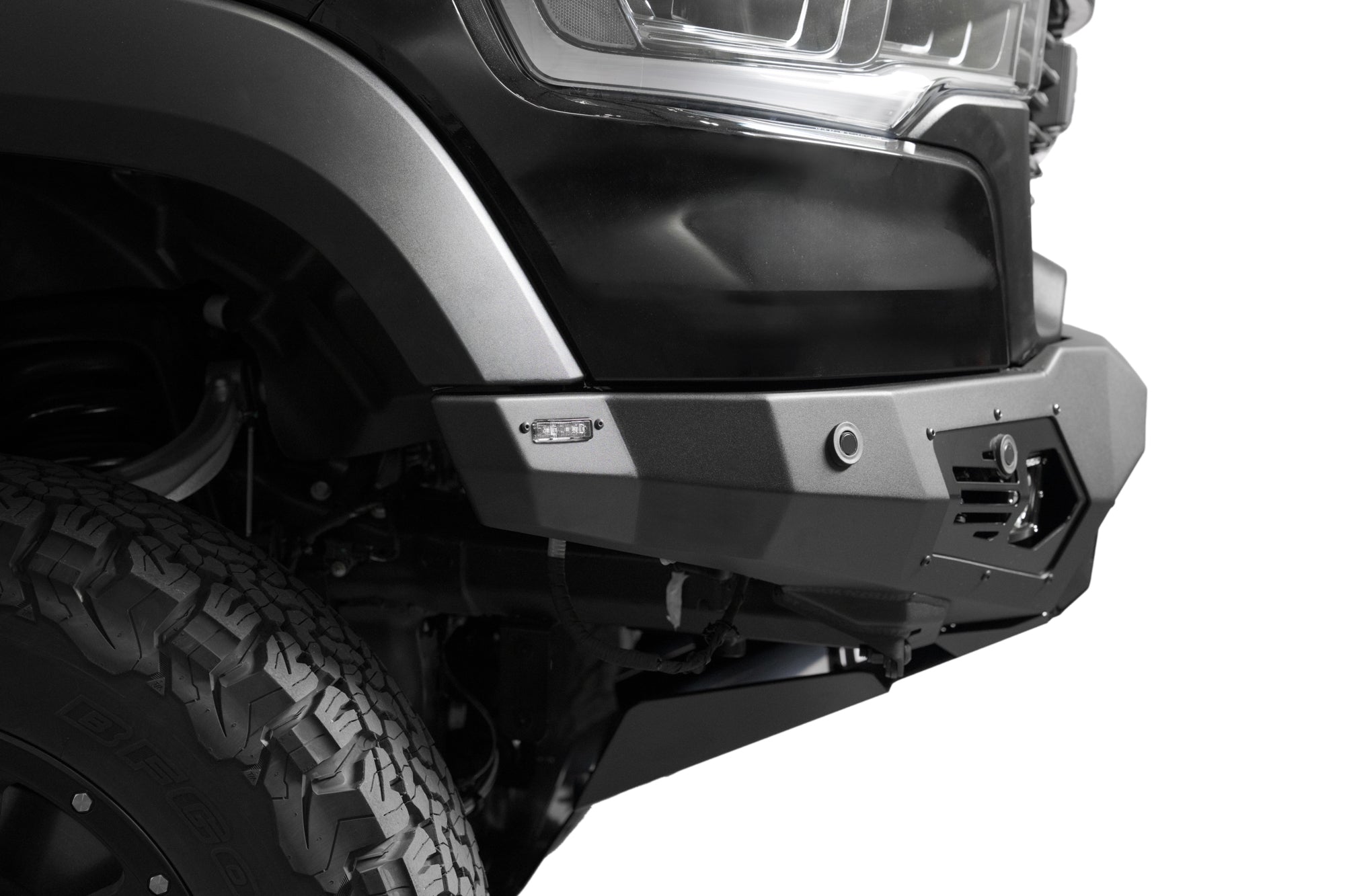 2025 Ram RHO Bomber Front Bumper (Rigid) - Apollo Off-Road