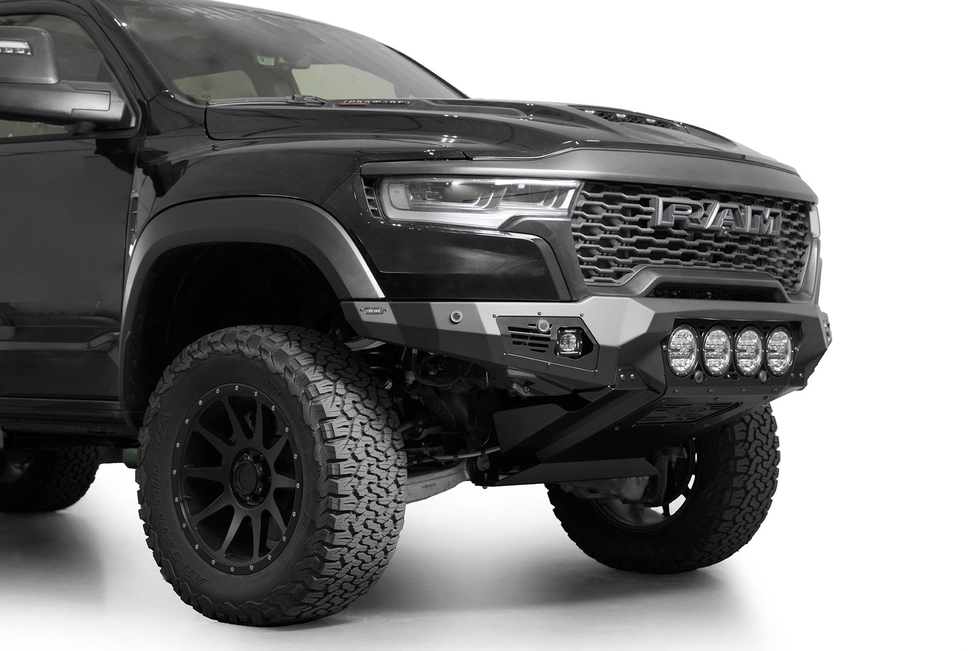2025 Ram RHO Bomber Front Bumper (Rigid) - Apollo Off-Road