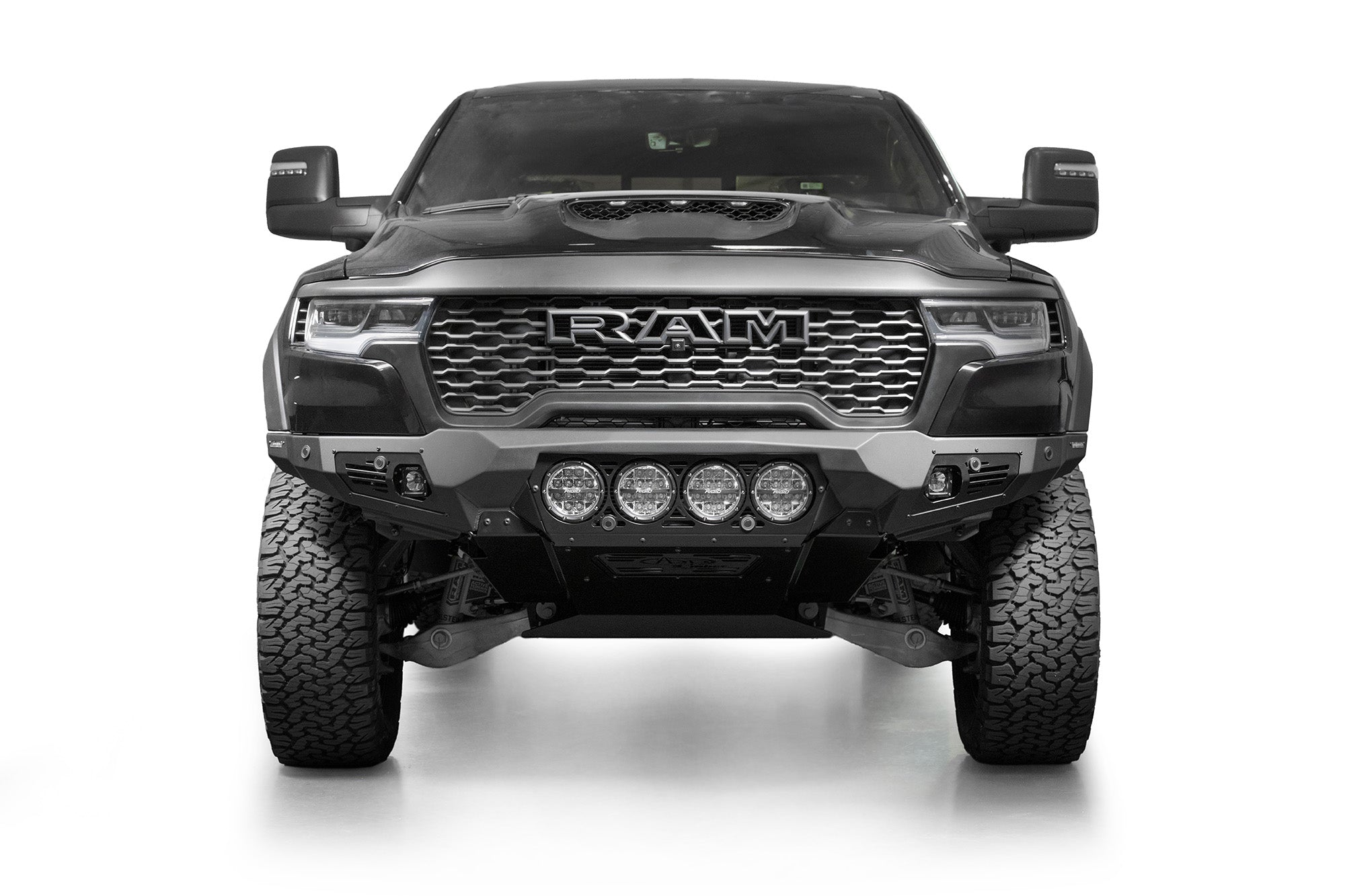 2025 Ram RHO Bomber Front Bumper (Rigid) - Apollo Off-Road