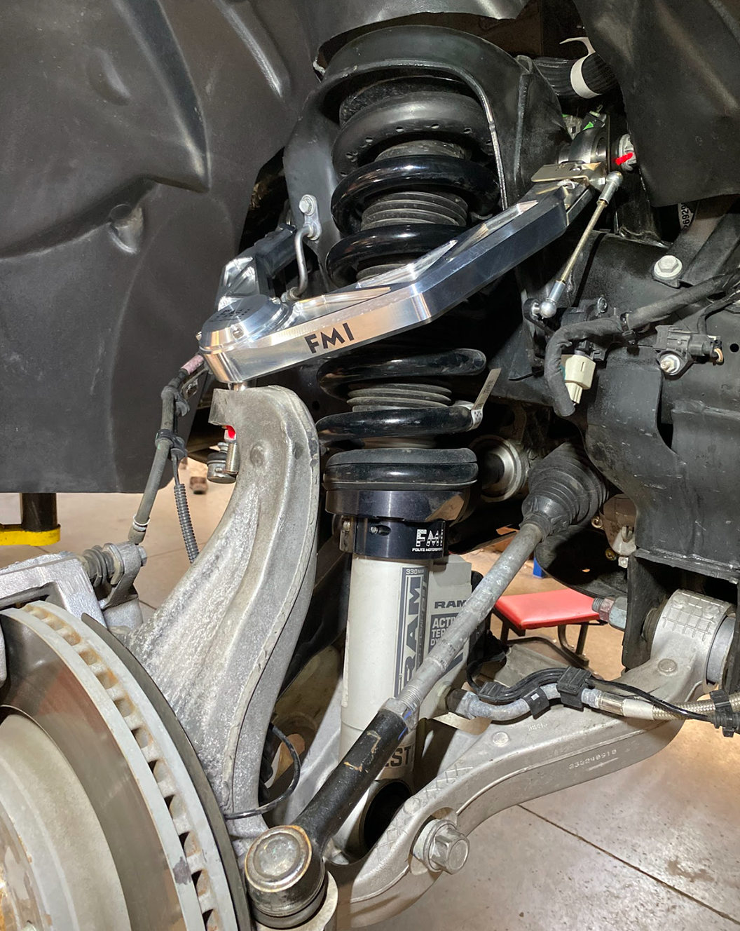 Foutz Motorsports Billet Upper Control Arm Kit - stock length 2027 Ram 1500 TRX
