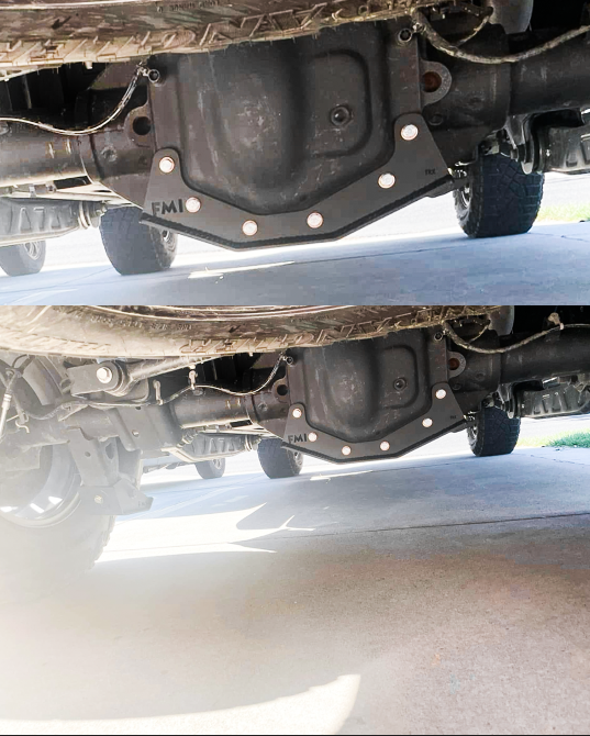 Foutz Motorsports Rear Differential Skid Plate Kit 2027 Ram 1500 TRX
