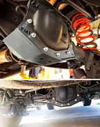 Foutz Motorsports Rear Differential Skid Plate Kit 2027 Ram 1500 TRX