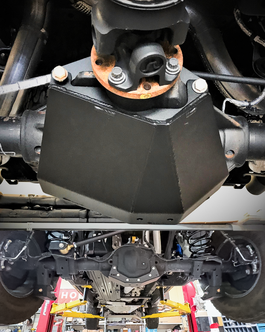 Foutz Motorsports Rear Differential Skid Plate Kit 2027 Ram 1500 TRX
