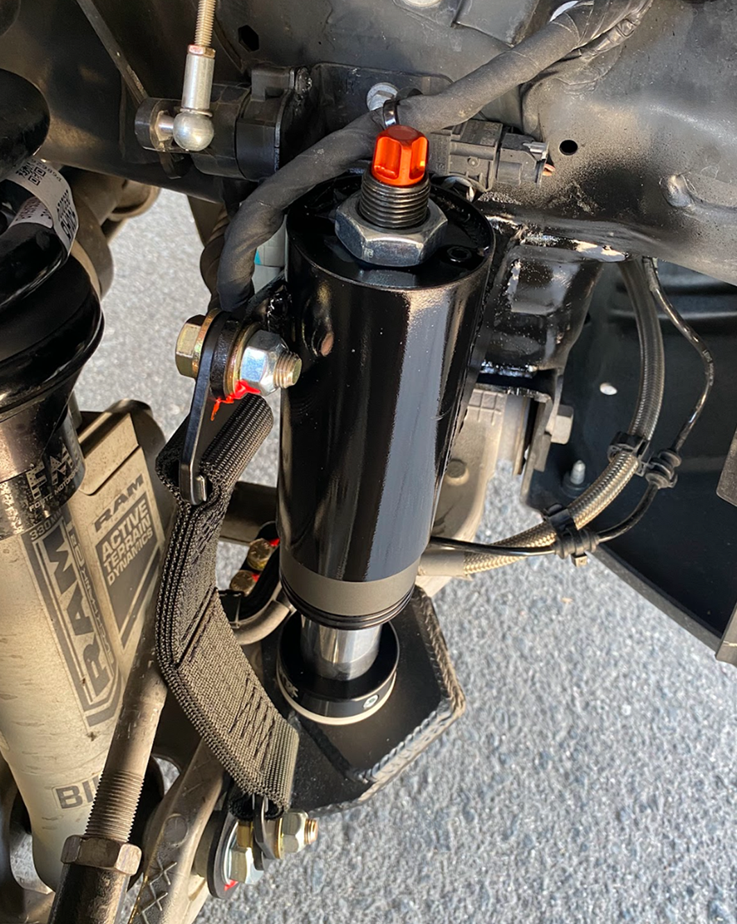 Foutz Motorsports Front Limit Strap & Bump Stop Kit - Stock Lower Arm 2027 Ram 1500 TRX