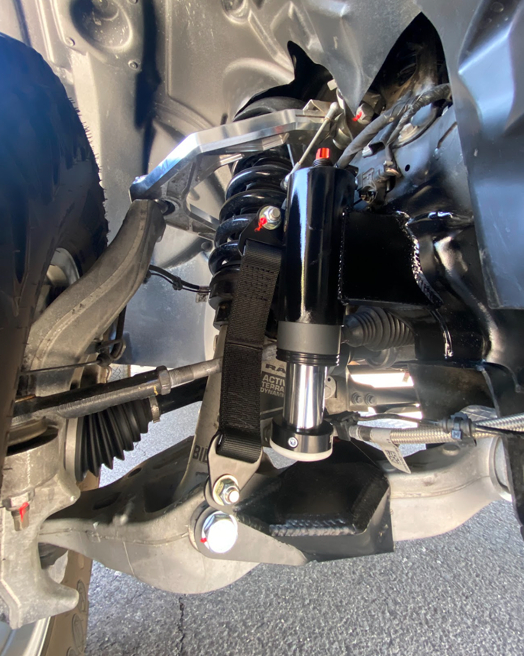 Foutz Motorsports Front Limit Strap & Bump Stop Kit - Stock Lower Arm 2027 Ram 1500 TRX