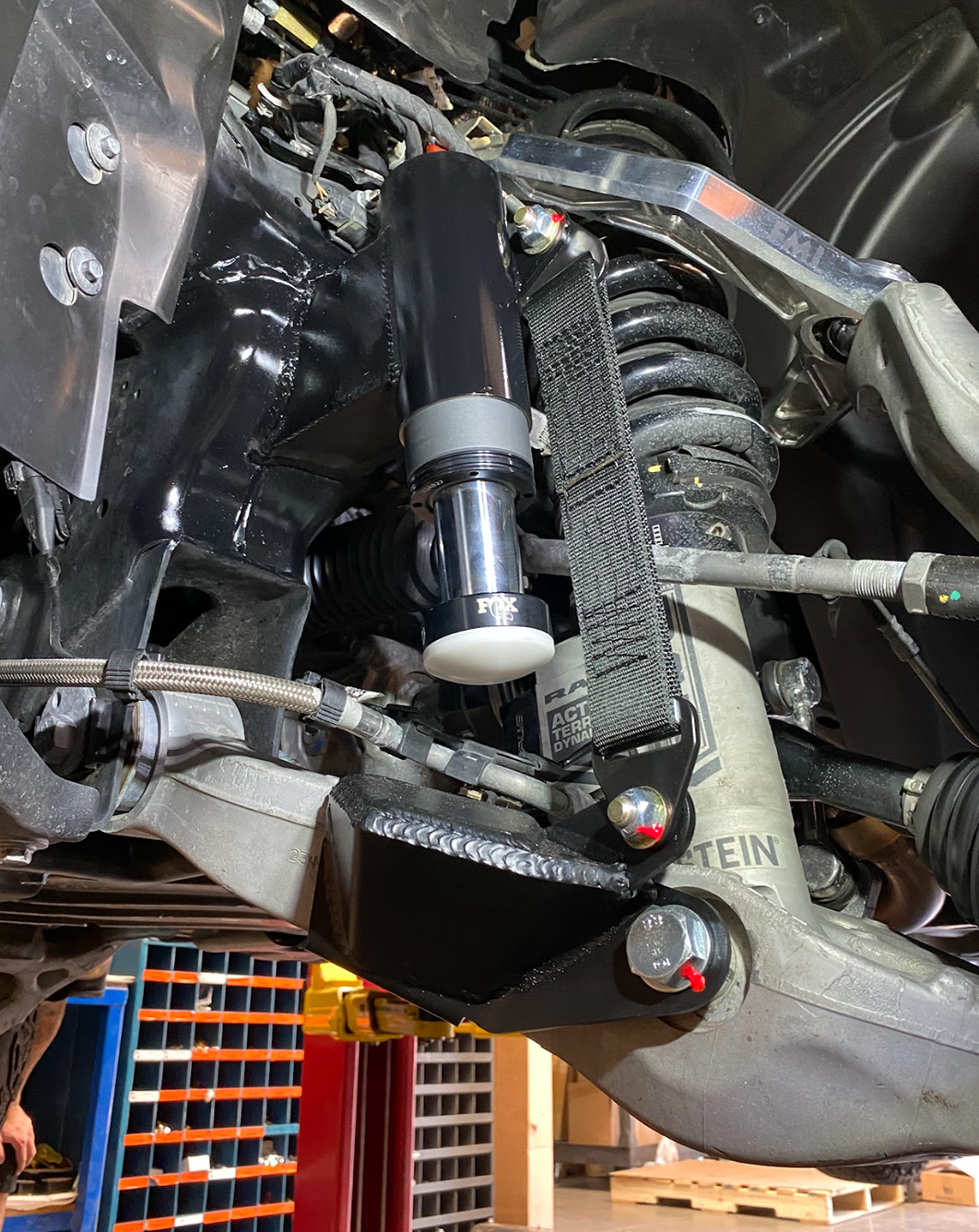 Foutz Motorsports Front Limit Strap & Bump Stop Kit - Stock Lower Arm 2027 Ram 1500 TRX