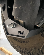 Foutz Motorsports Rear Shock Skid Kit 2027 Ram 1500 TRX