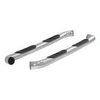 ARIES 3" Round Polished Stainless Side Bars, 2009-2014 Ford F-150