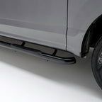 ARIES 3" Round Black Steel Side Bars, 2018 Ford Expedition