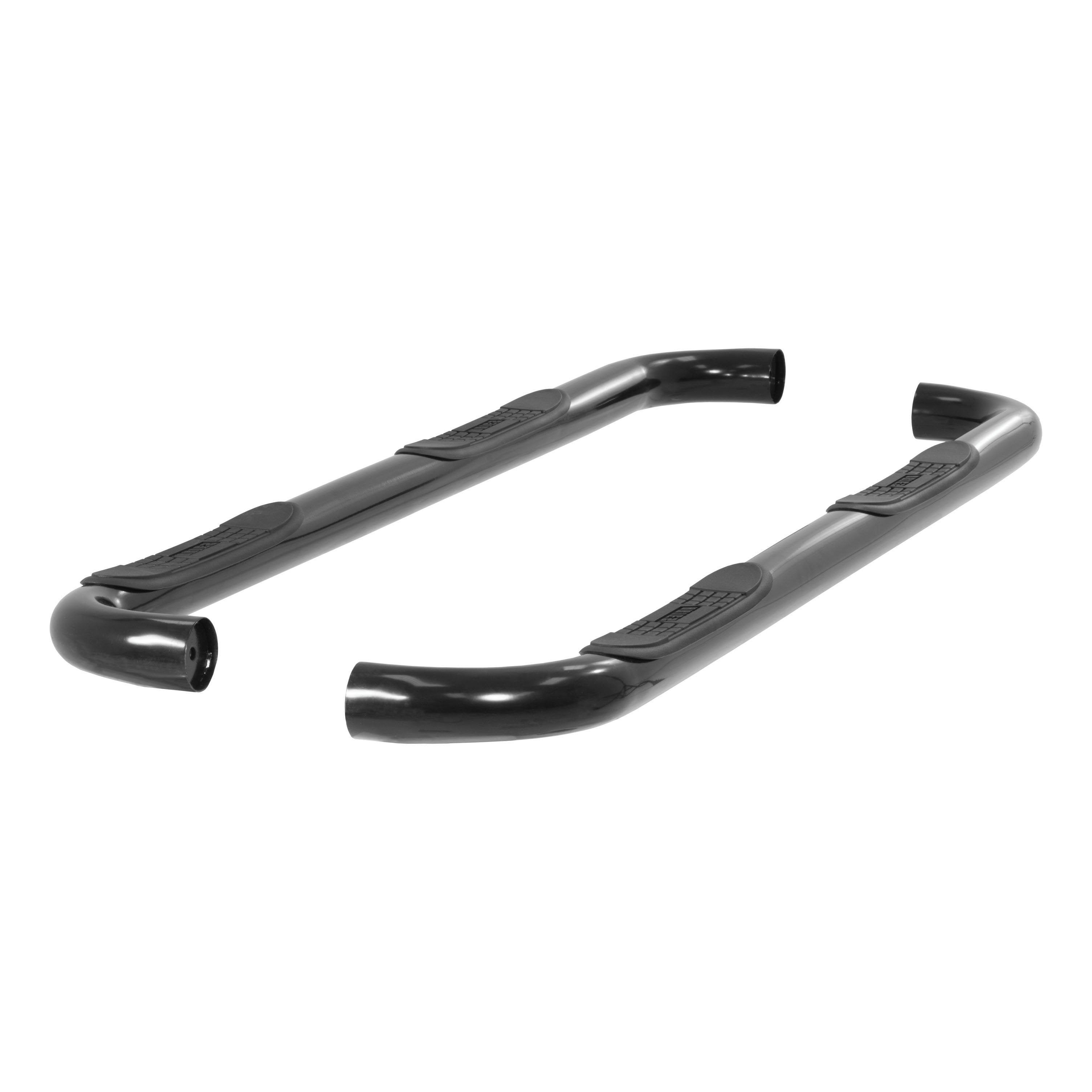 ARIES 3" Round Black Steel Side Bars, 2018 Ford Expedition