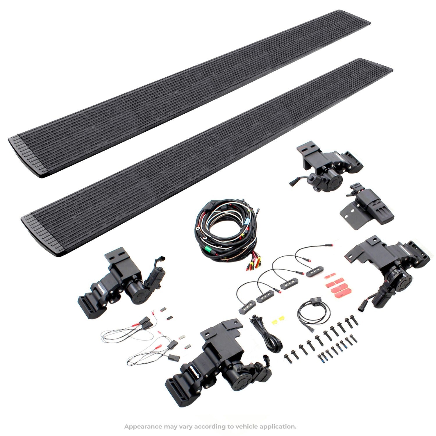 RealTruck VoltStep Electric Running Board Kit Protective Bedliner Coating 2019-2026 Ram 1500 Crew Cab Go Rhino