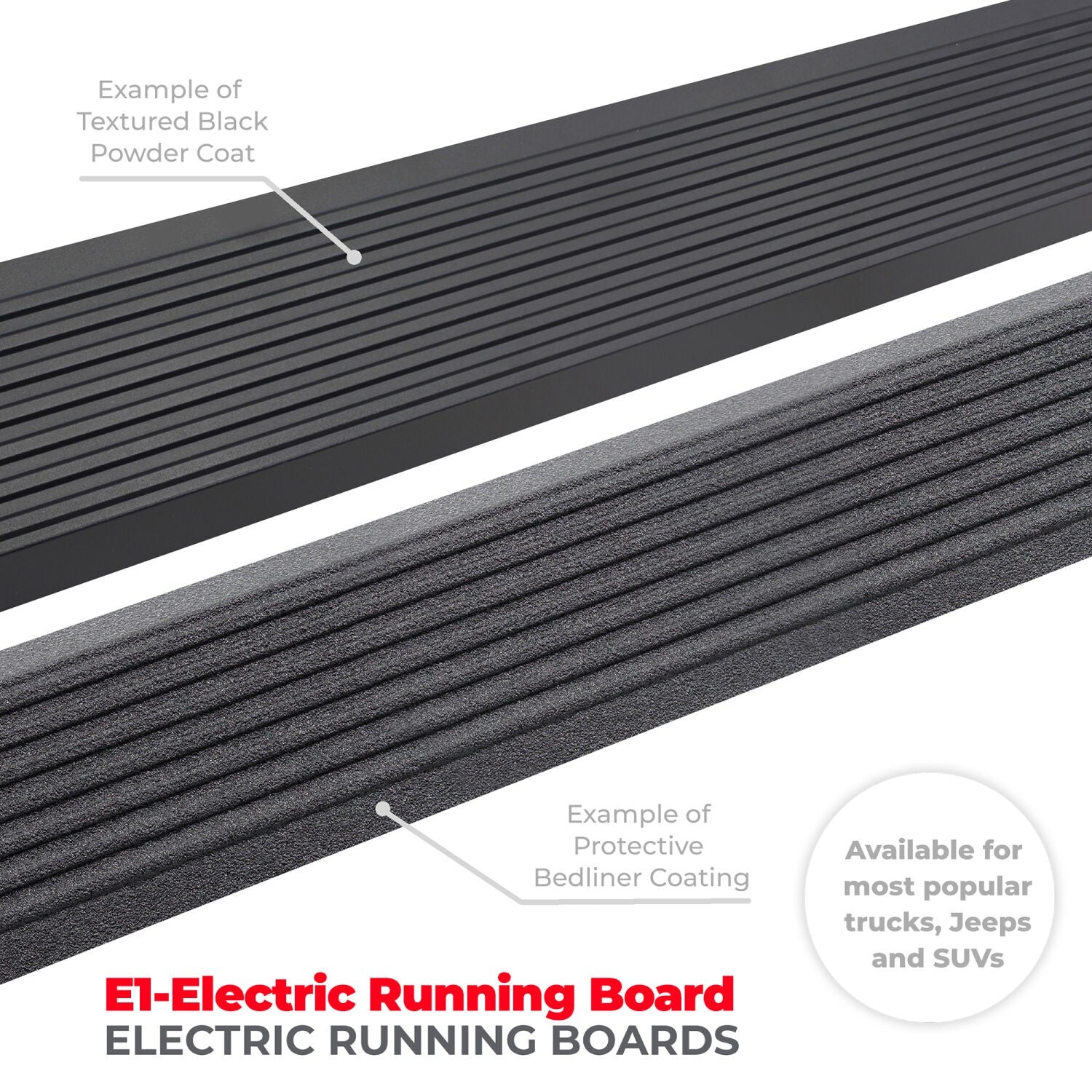 RealTruck VoltStep Electric Running Board Kit Protective Bedliner Coating 2019-2026 Ram 1500 Crew Cab Go Rhino