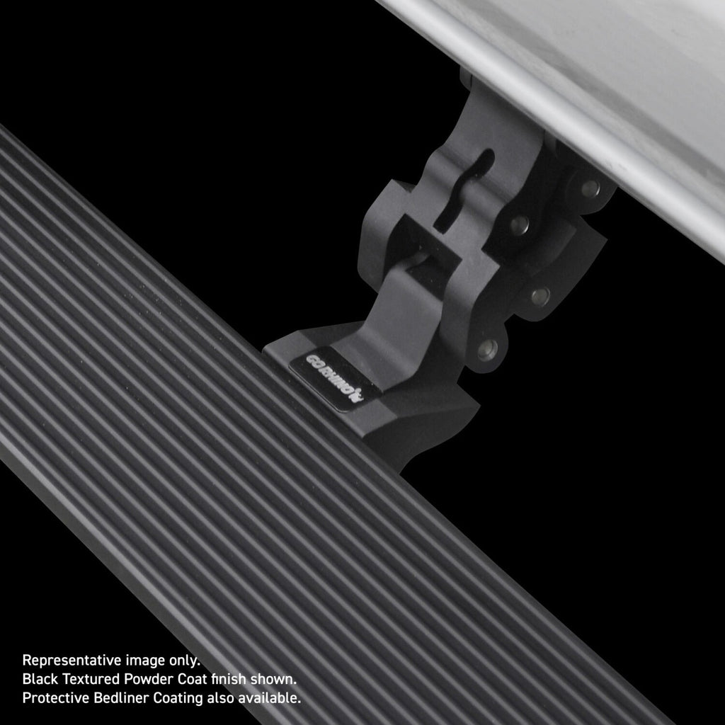RealTruck VoltStep Electric Running Board Kit Protective Bedliner Coating 2007-2021 Toyota Tundra Extended Cab Go Rhino