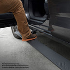 RealTruck VoltStep Electric Running Board Kit Protective Bedliner Coating 2007-2021 Toyota Tundra Crew Cab Go Rhino