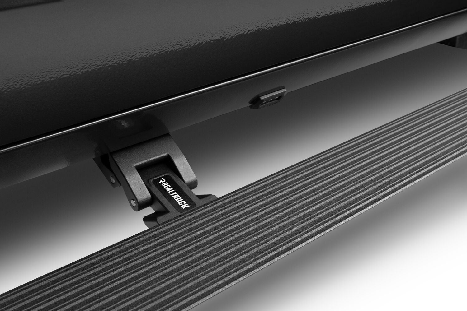 RealTruck VoltStep Electric Running Board Kit Textured Black 2005-2023 Toyota Tacoma Go Rhino