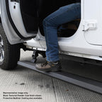 RealTruck VoltStep Electric Running Board Kit Protective Bedliner Coating 2021-2025 Jeep Gladiator Go Rhino