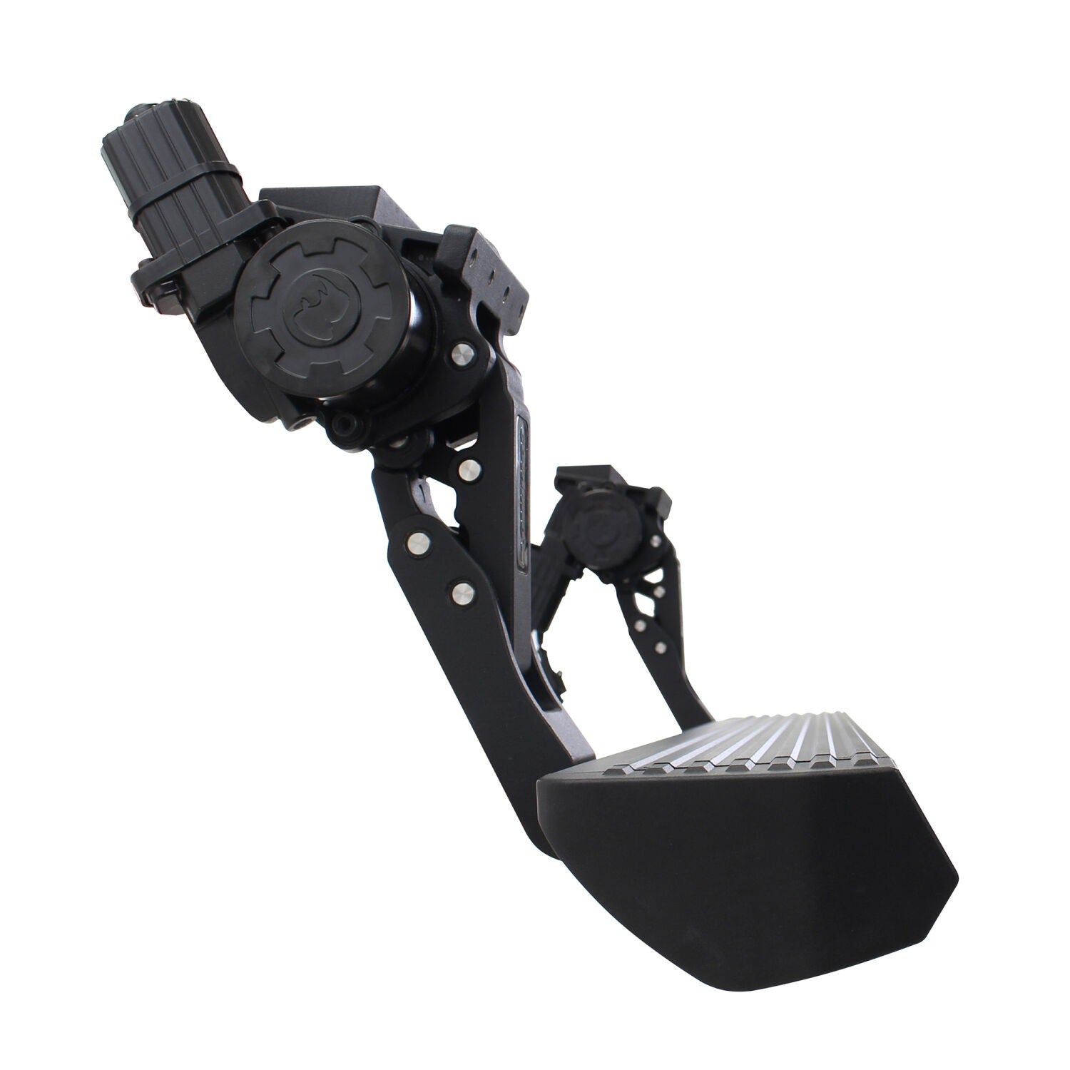 VoltSteps With Mounting Brackets Textured Black 2018-2026 Jeep Wrangler Go Rhino