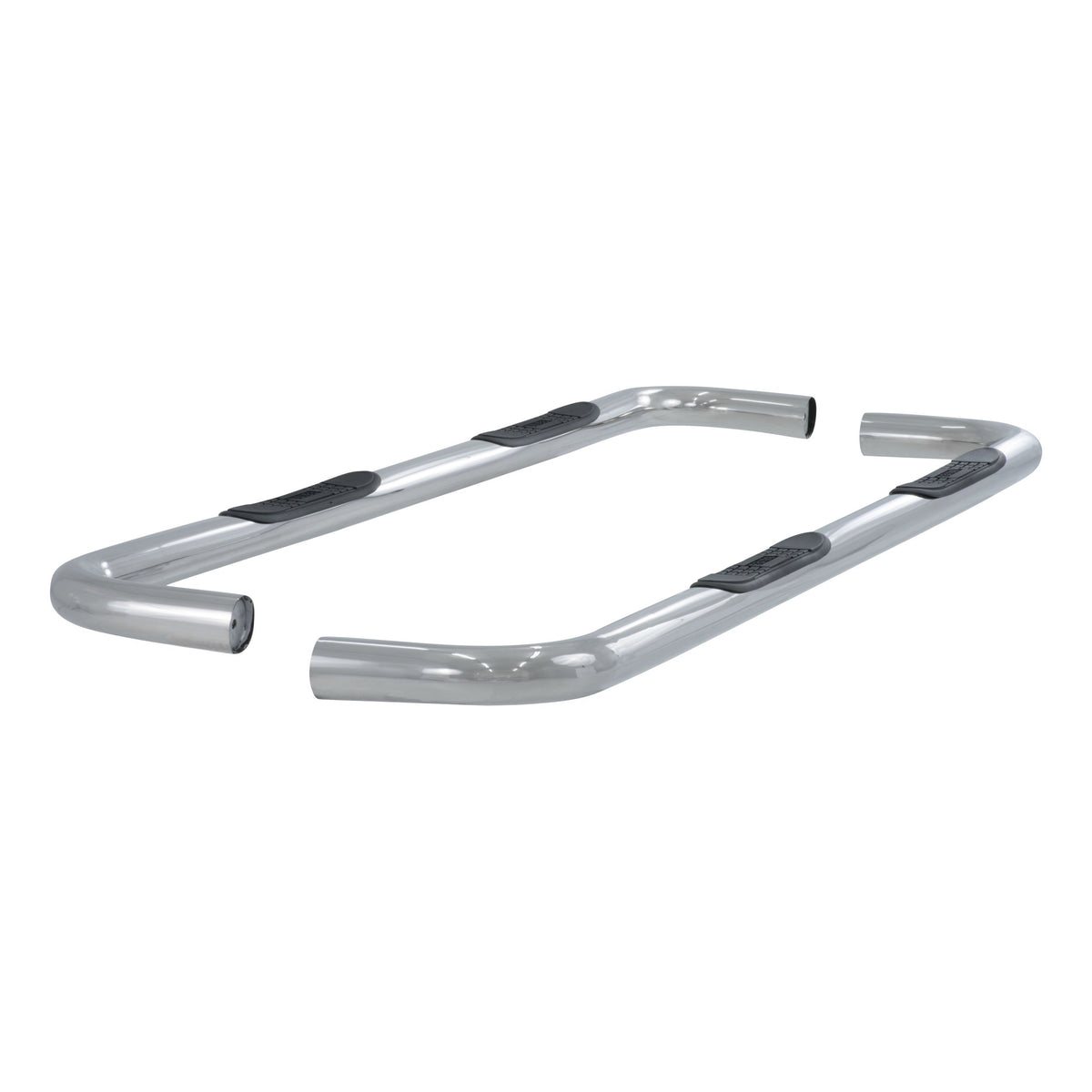 ARIES 3" Round Polished Stainless Side Bars, 2019-2026 Ram 2500/3500