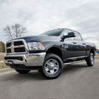 ARIES 3" Round Polished Stainless Side Bars, 2019-2026 Ram 2500/3500