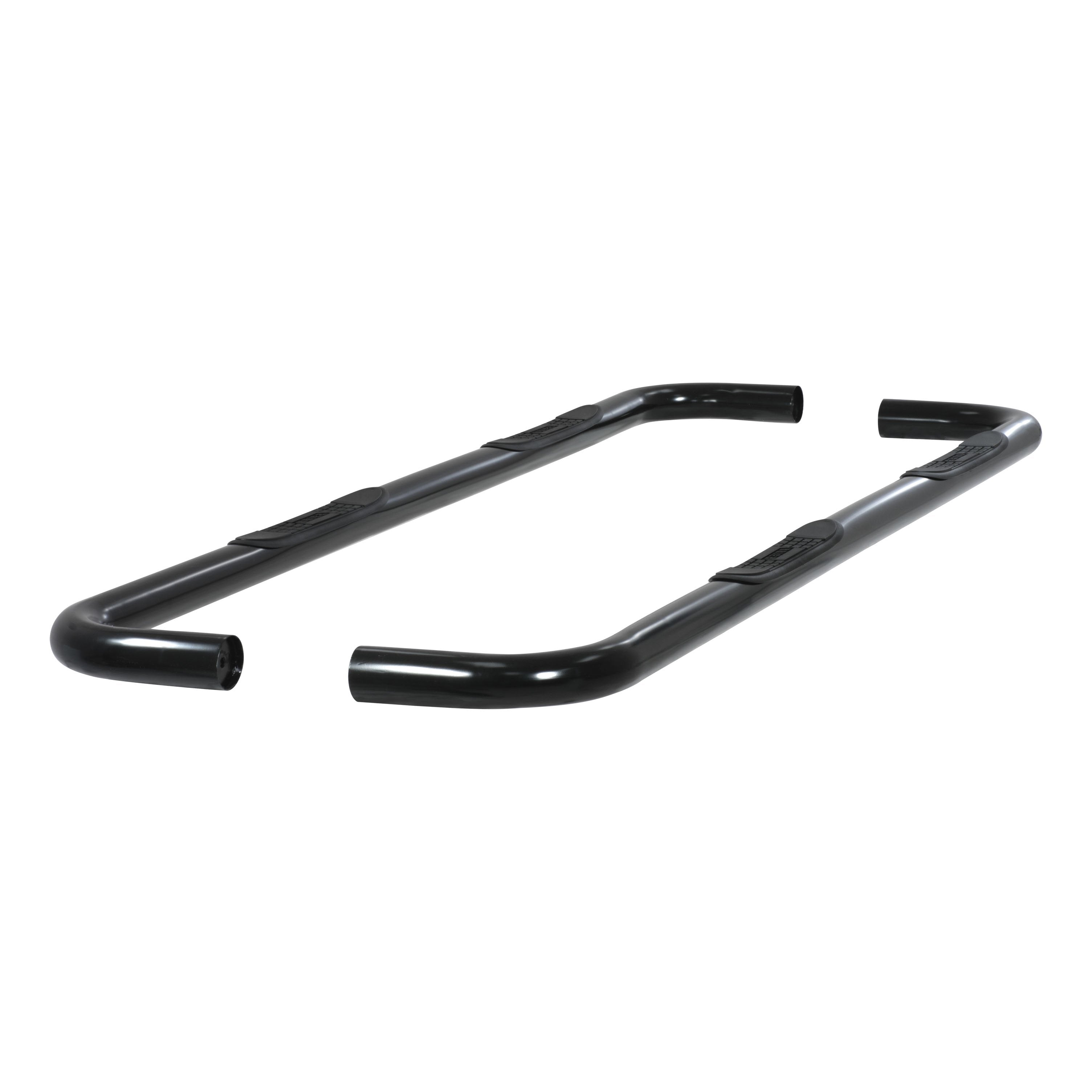 ARIES 3" Round Black Steel Side Bars, 2019-2026 Ram 2500/3500