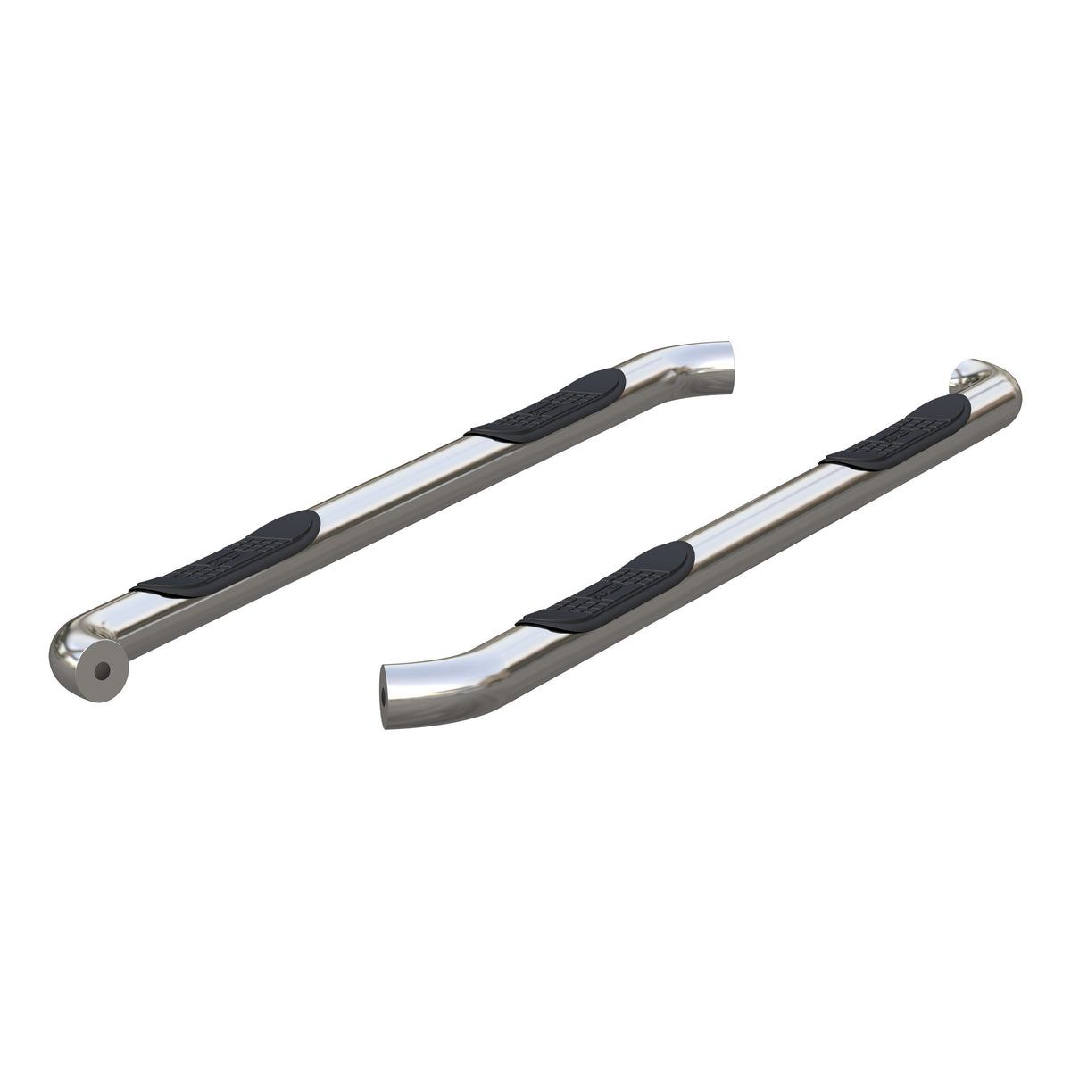 ARIES 3" Round Polished Stainless Side Bars, 2011-2026 Dodge Durango