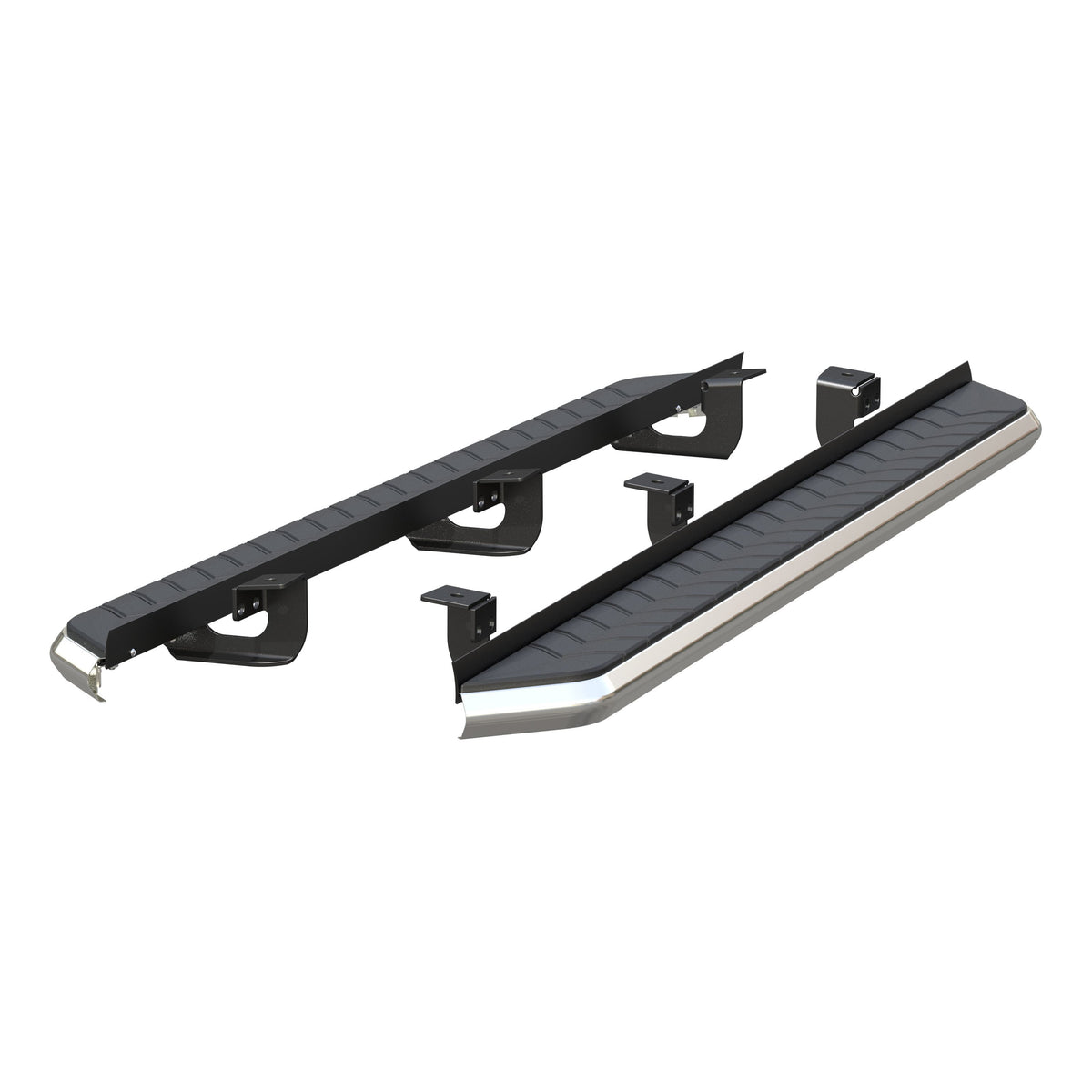 ARIES AeroTread 5" x 73" Polished Stainless Running Boards, 2020-2026 Ford Explorer