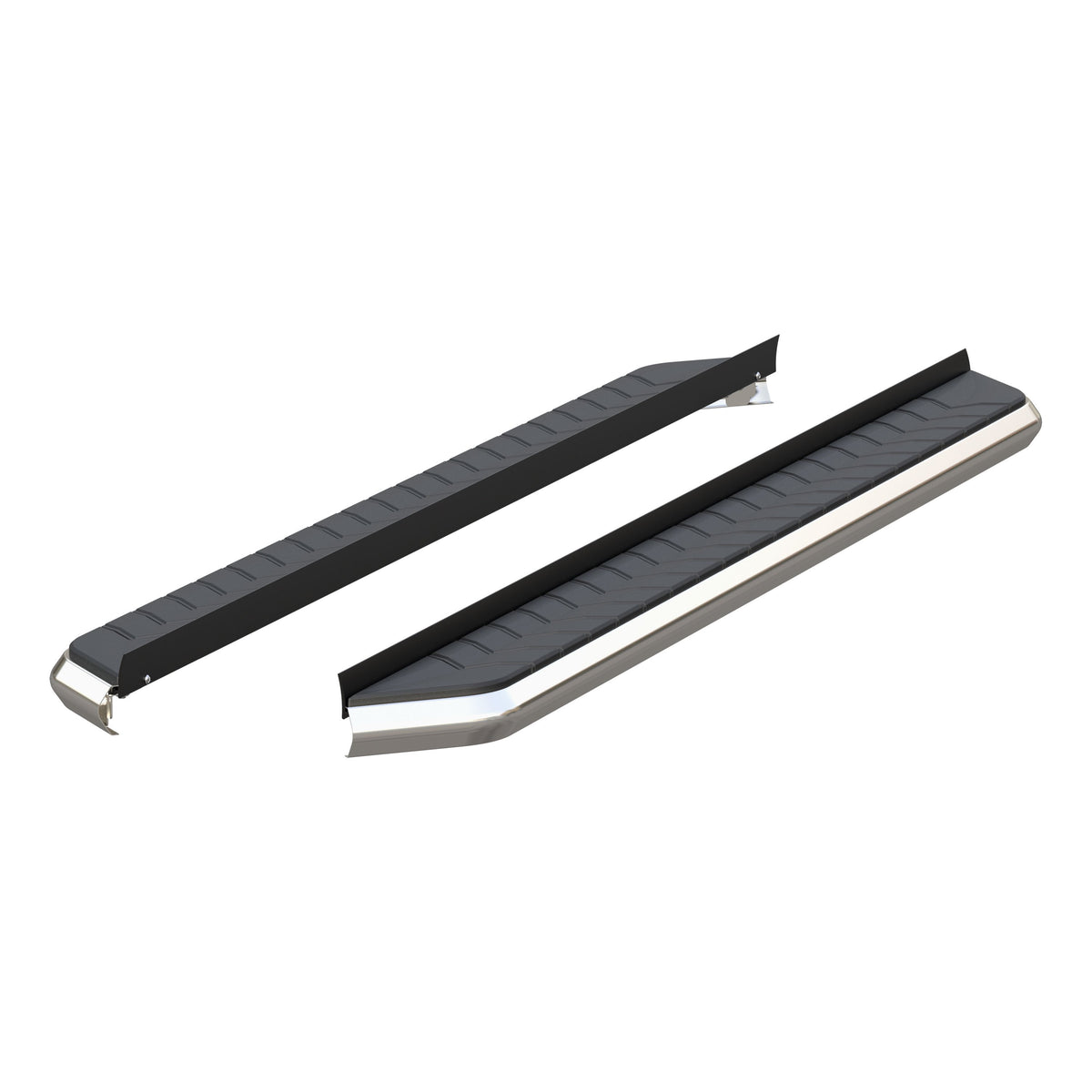 ARIES AeroTread 5" x 73" Polished Stainless Running Boards (No Brackets), 2011-2026 Dodge Durango, 2020-2026 Ford Explorer