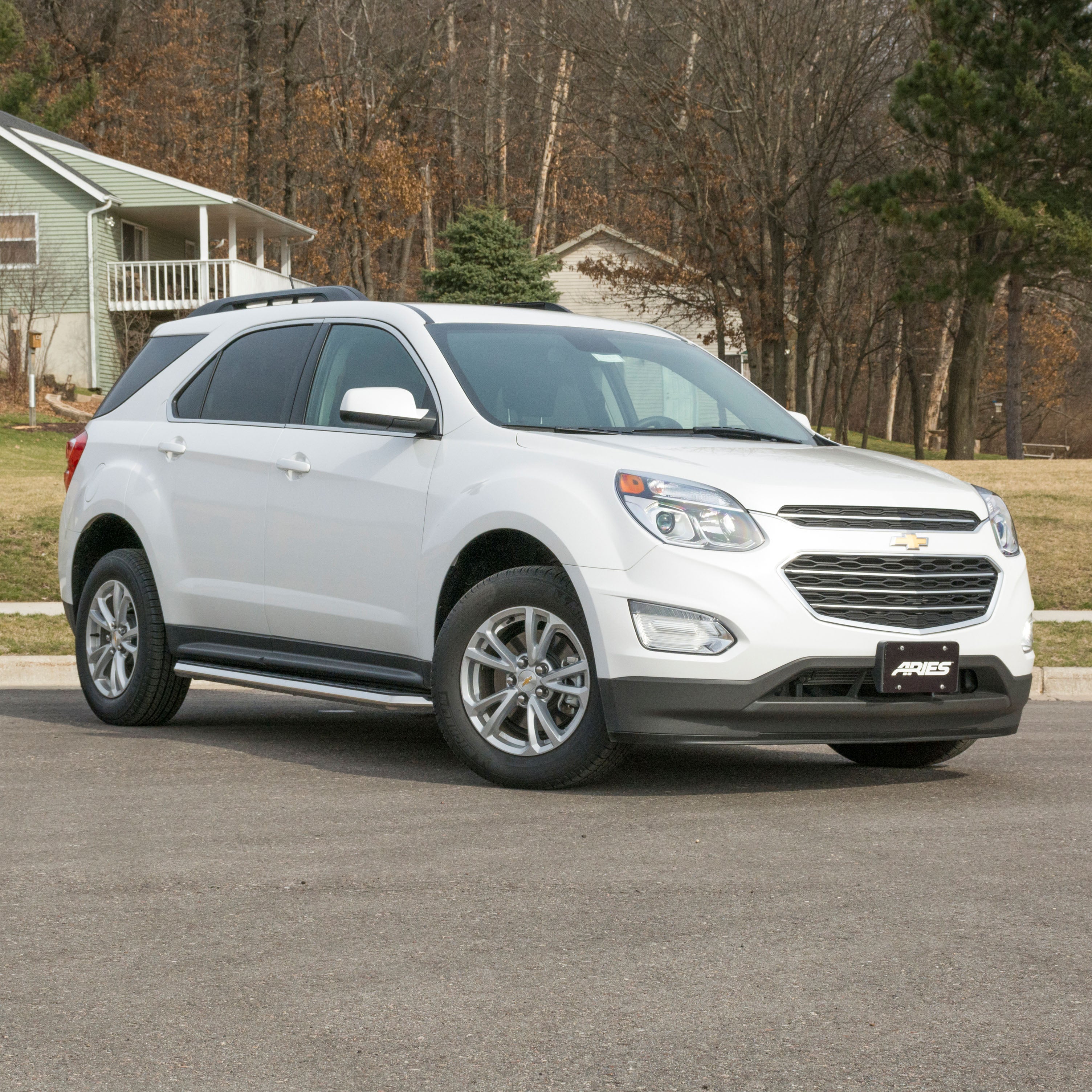 ARIES AeroTread 5" x 73" Polished Stainless Running Boards (No Brackets), 2011-2026 Dodge Durango, 2020-2026 Ford Explorer
