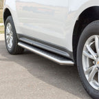 ARIES AeroTread 5" x 73" Polished Stainless Running Boards (No Brackets), 2011-2026 Dodge Durango, 2020-2026 Ford Explorer