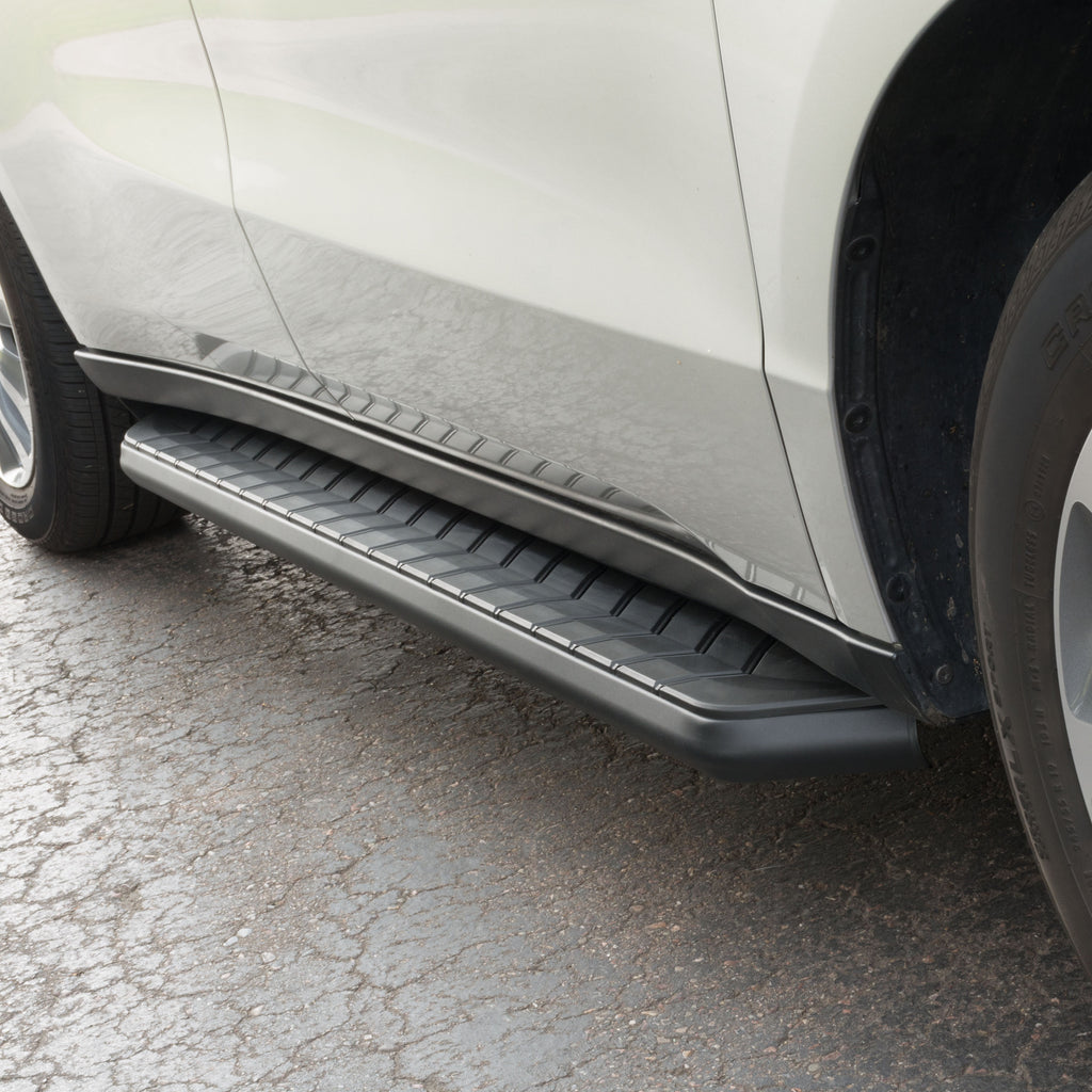 ARIES AeroTread 5" x 73" Black Stainless Running Boards (No Brackets), 2011-2026 Dodge Durango, 2020-2026 Ford Explorer