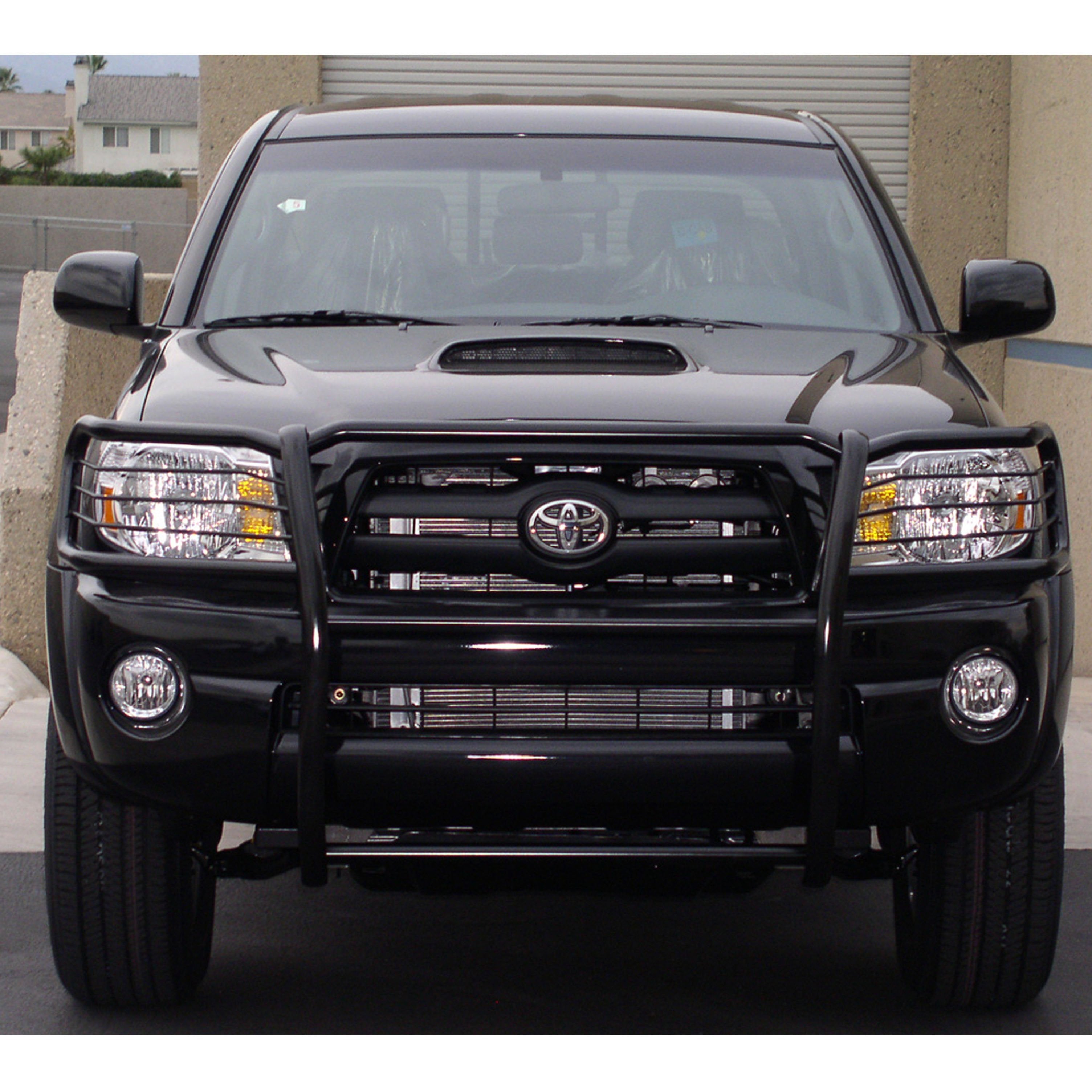 ARIES Black Steel Grille Guard, 2015 Toyota Tacoma