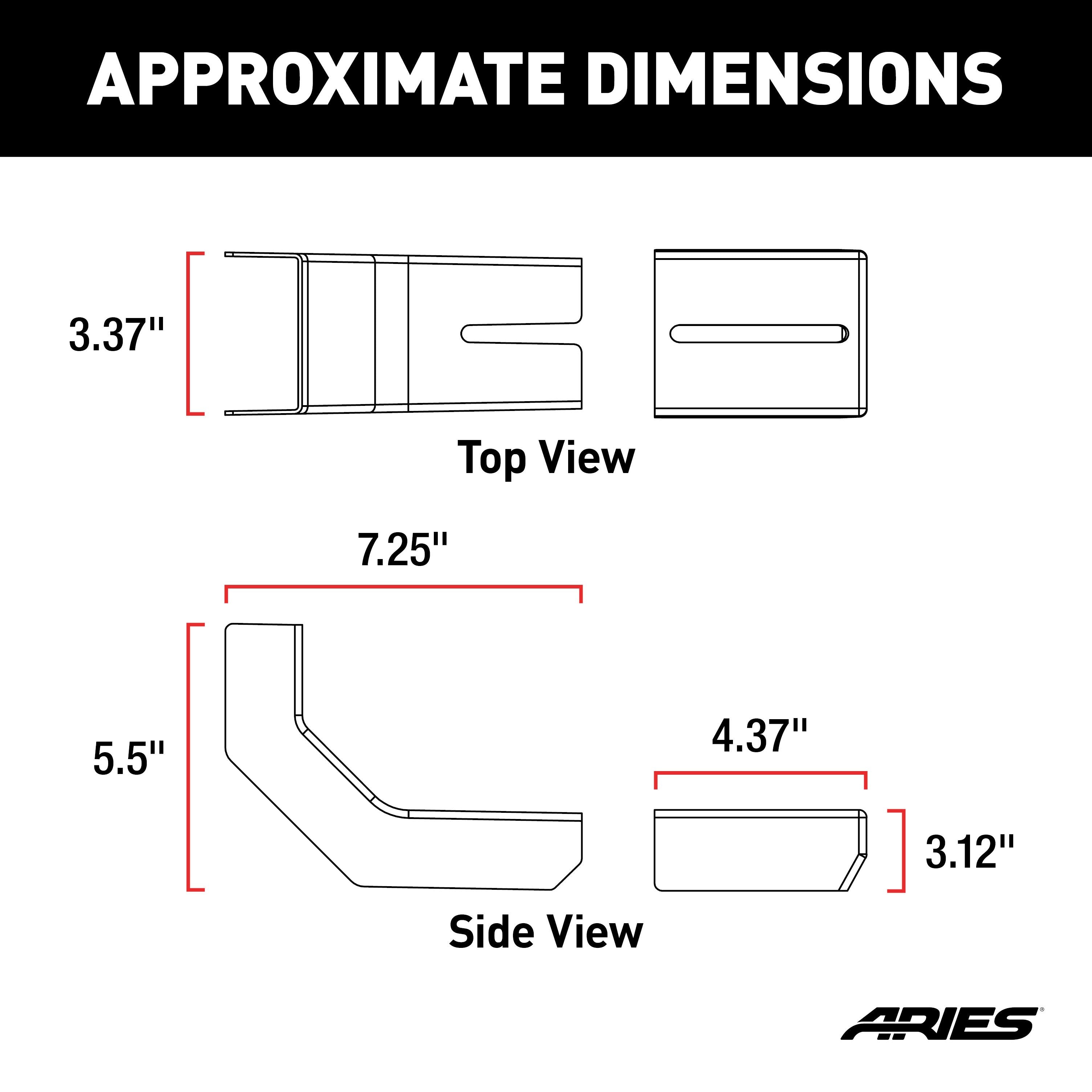 ARIES VersaTrac Bracket Covers (6-Pack)