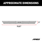 ARIES AdvantEDGE Paintable Step Pad for 85" Board