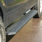 ARIES RidgeStep 6-1/2" x 53" Black Steel Running Boards, 2009-2014 Ford F-150