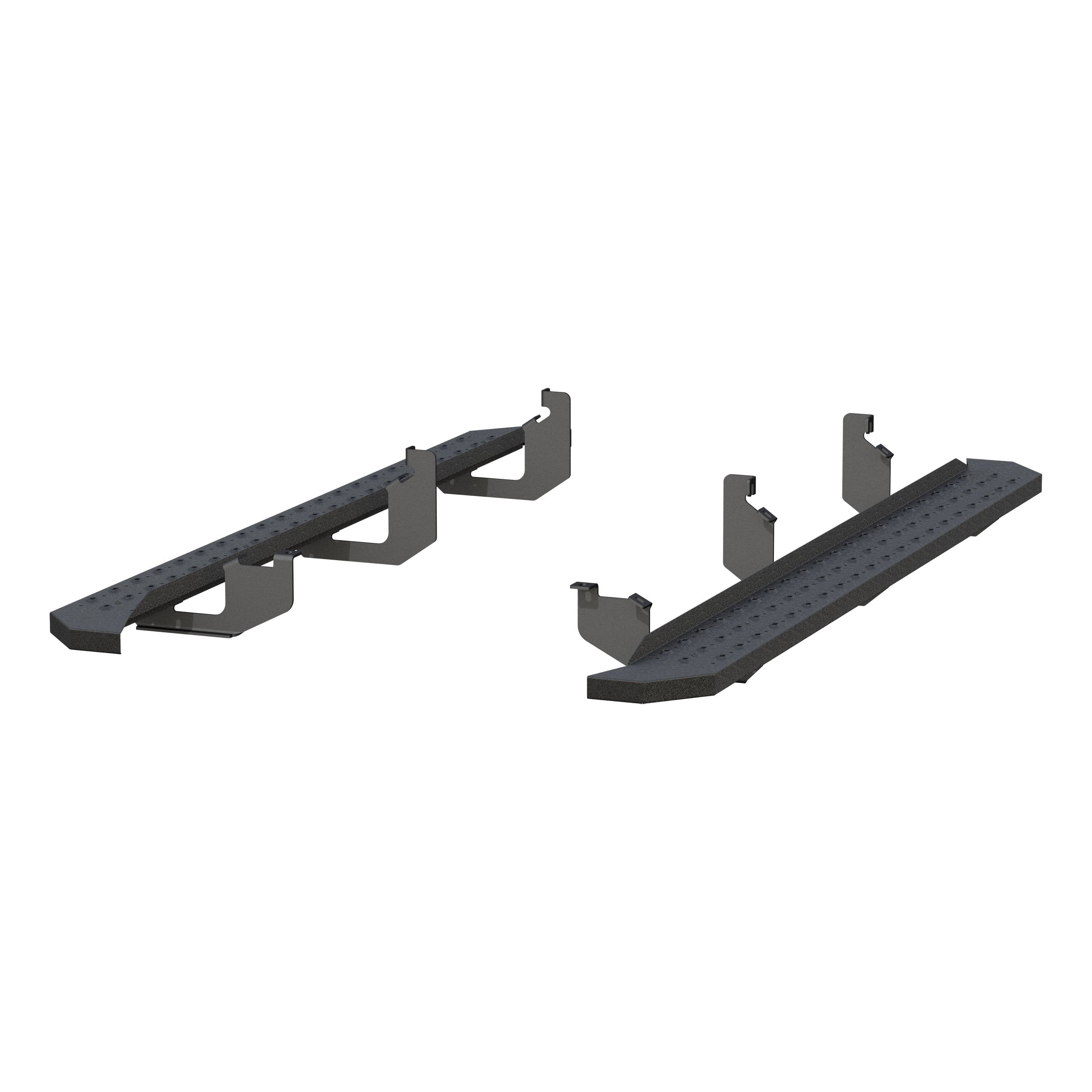 ARIES RidgeStep 6-1/2" x 85" Black Steel Running Boards, 2019-2026 Ford Ranger