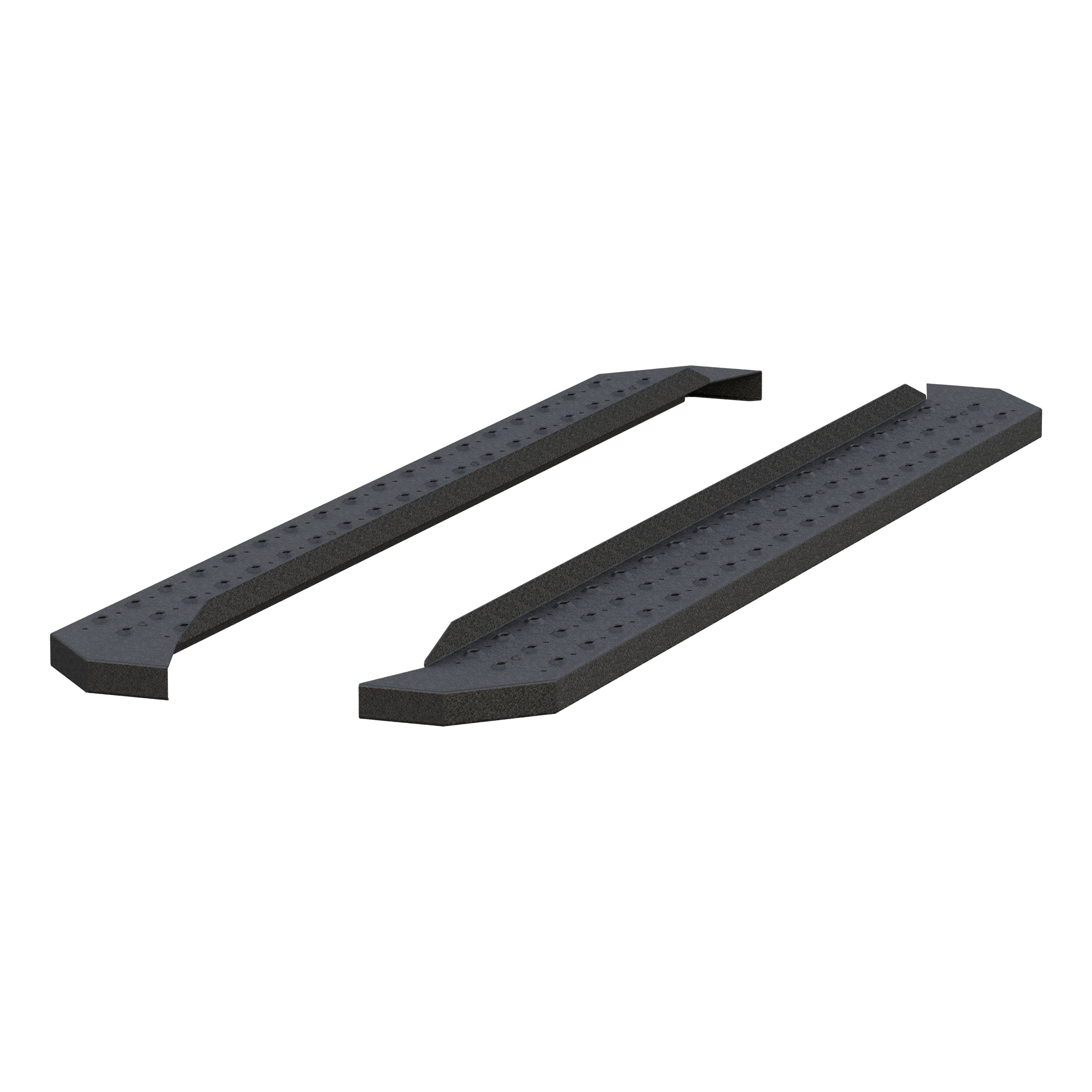 ARIES RidgeStep 6-1/2" x 85" Black Steel Running Boards, 2019-2026 Ford Ranger