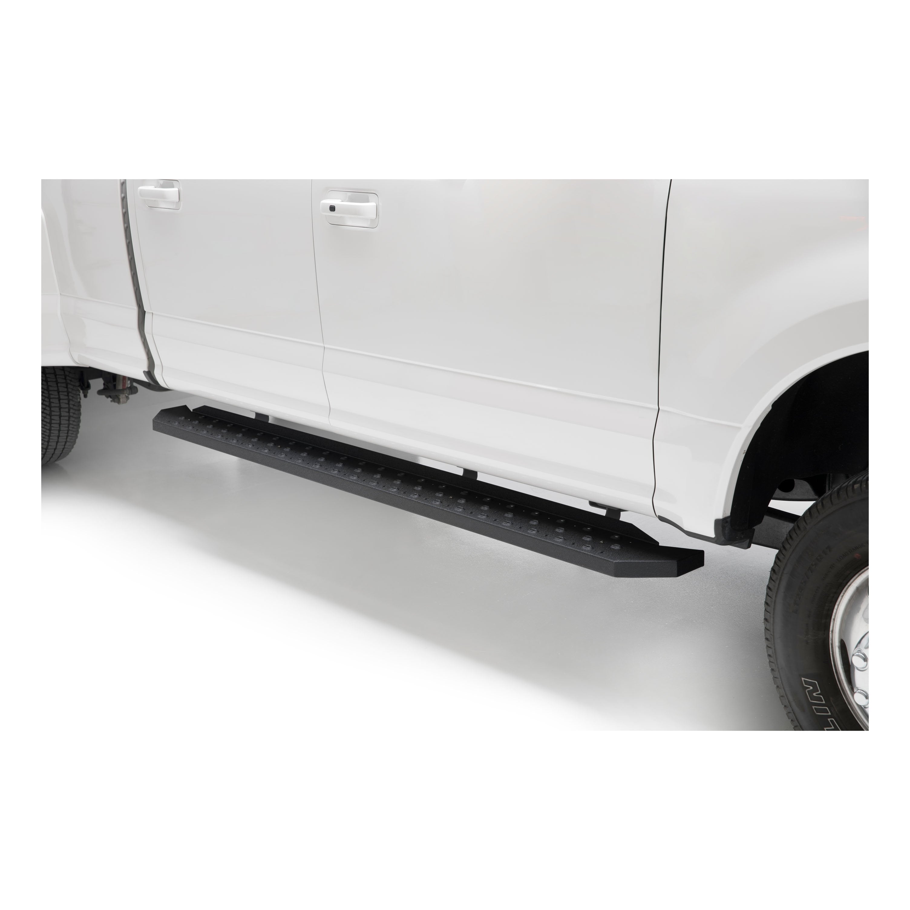 ARIES RidgeStep 6-1/2" x 85" Black Steel Running Boards, 2019-2026 Ford Ranger