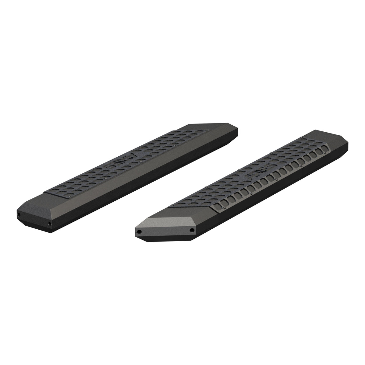 ARIES AdvantEDGE 5-1/2" x 53" Black Aluminum Side Bars (No Brackets), 1999-2026 Ford F-250/F-350 Super Duty, 2007-2017 Toyota Tundra, 2009-2026 Ford F-150 & more