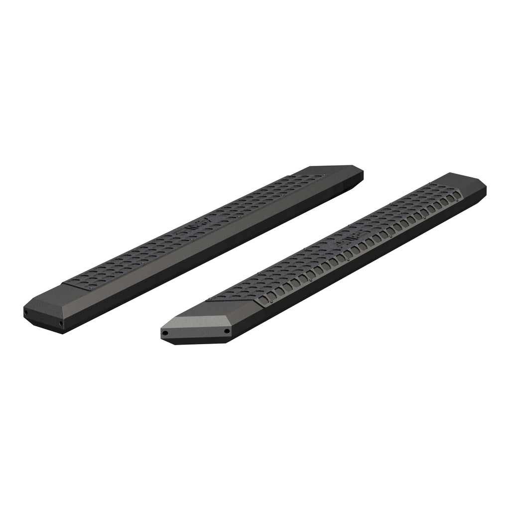ARIES AdvantEDGE 5-1/2" x 75" Black Aluminum Side Bars (No Brackets), 1999-2026 Ford F-250/F-350 Super Duty, 2009-2026 Ford F-150, 2011-2026 Dodge Durango & more